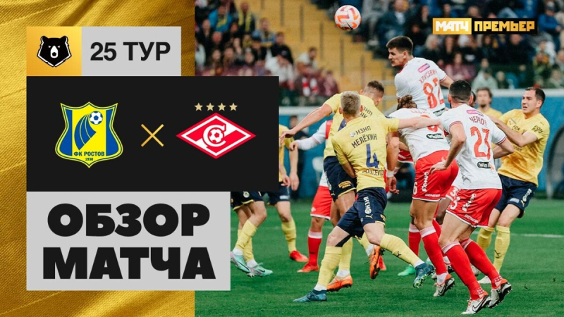 Ростов &mdash; Спартак. Голы и лучшие моменты